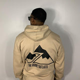 Traveler Hoodie (Black x Tan)