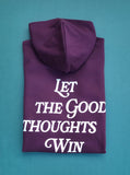 Bordeaux Good Thoughts Hoodie