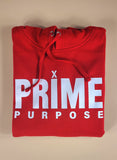 Prime X Purpose Hoodie Red
